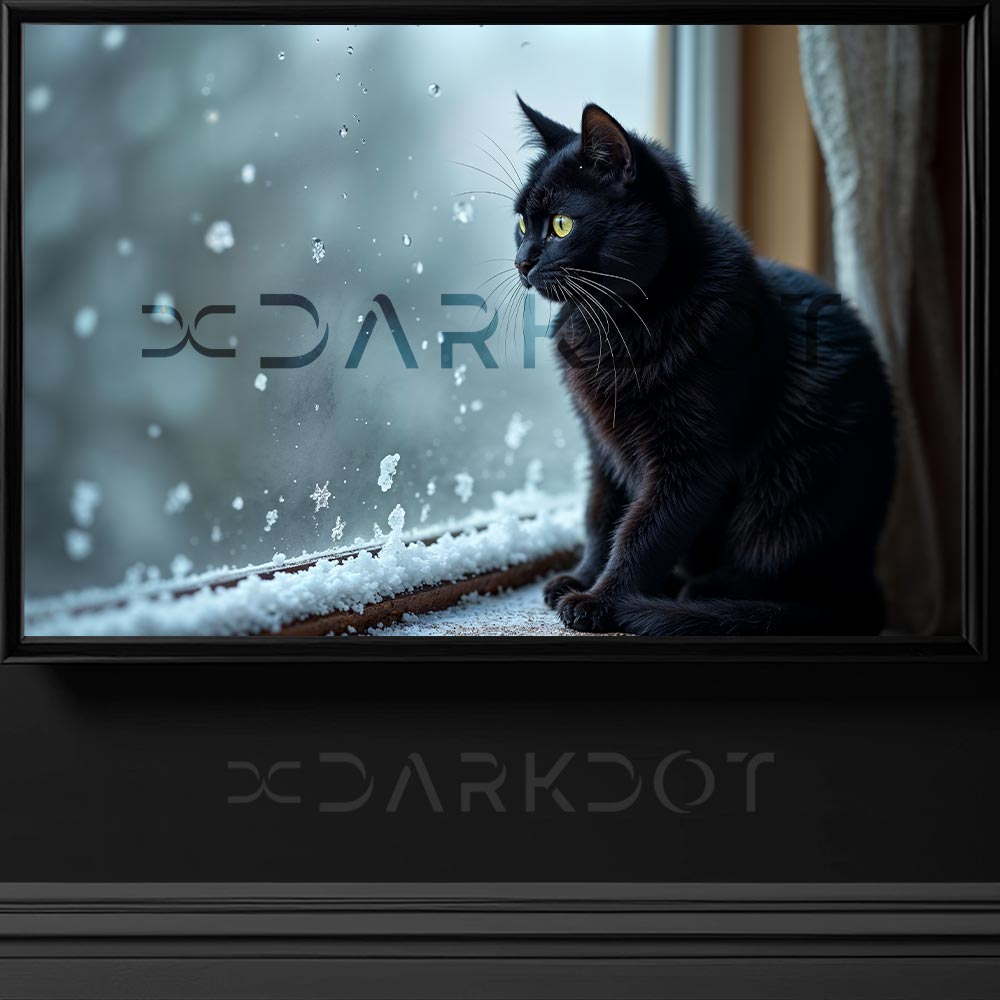kara kedi fotografi pencereden bakan kedi fotografi sirin kedi wallpaper fotograf