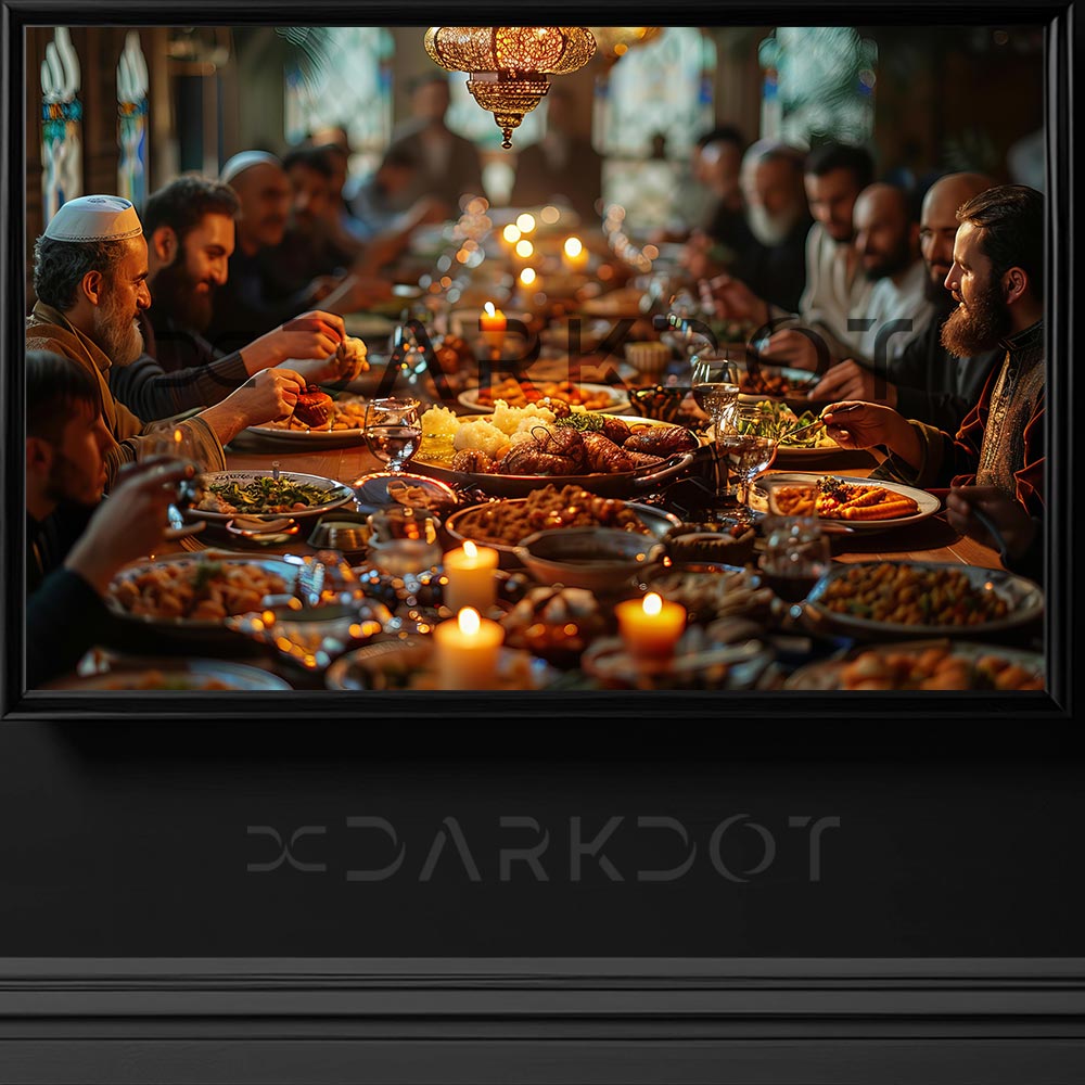 iftar acan insanlar iftar masasi fotograflari ramazan ayi fotograflari