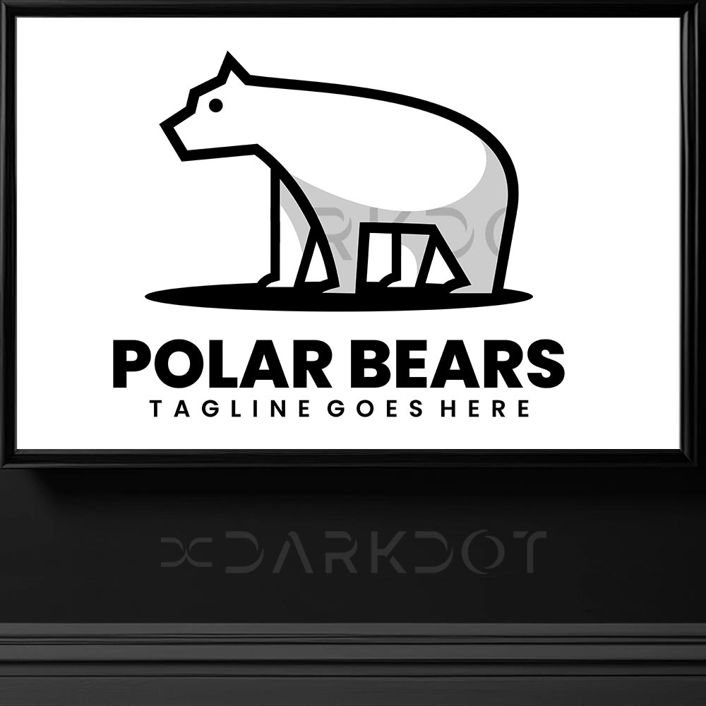 polar bear ayi logosu tasarimlari ayi logolari kutup ayisi logolari