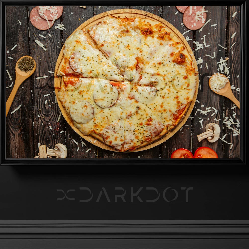 klasik pizza fotografi margarita pizza fotografi yakin plan pizza telifsiz fotograflar