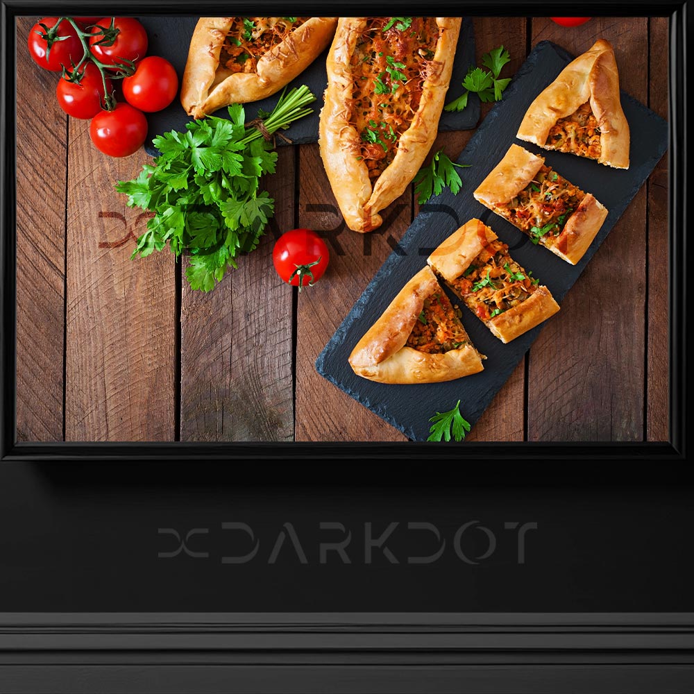 nefis pide fotograflari kiymali pide kiymali hamur isi fotografi telifsiz fotograflar