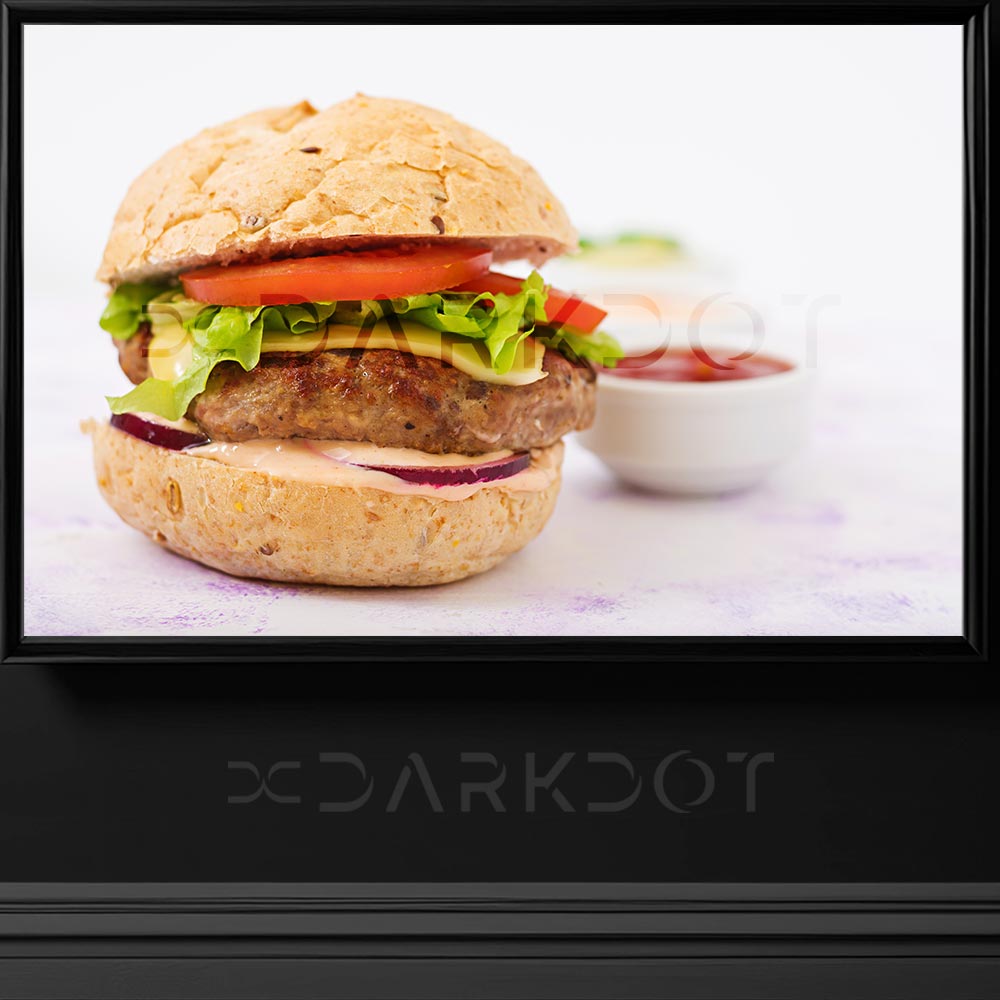 buyuk boy hamburger fotografi yakin cekim hamburger resimleri telifsiz fotograf