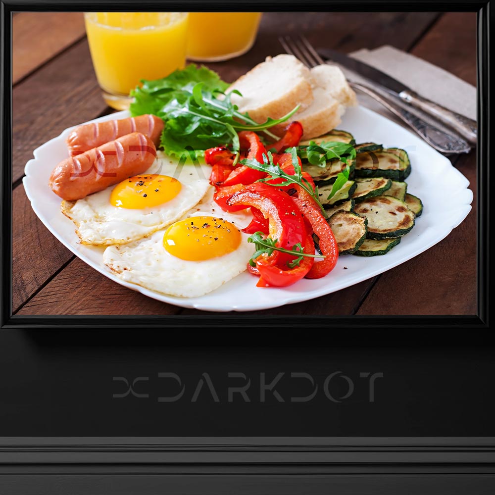 kahvalti tabagi fotograflari kahvalti tabagi yumurta domates salatalik fotografi