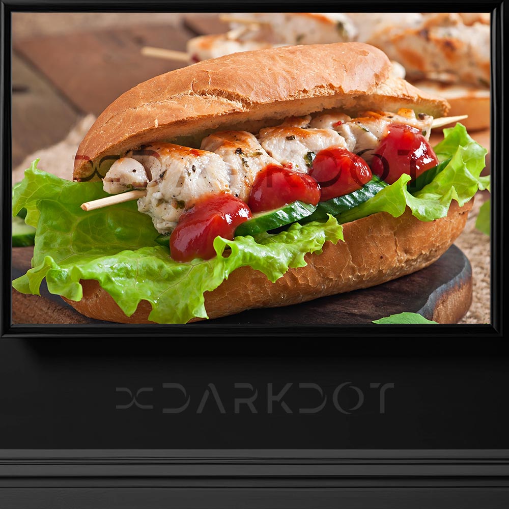 tavuk sis sandvic ekmek arasi tavuk fotograflari telifsiz stok fotograf indir