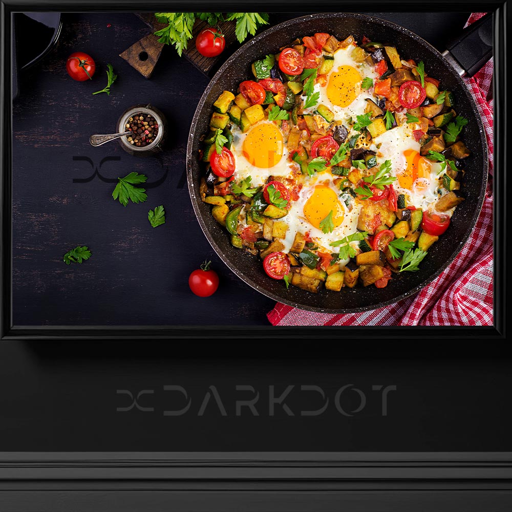 nefis yumurta fotograflari omlet fotograflari tavada kahvaltilik yumurta