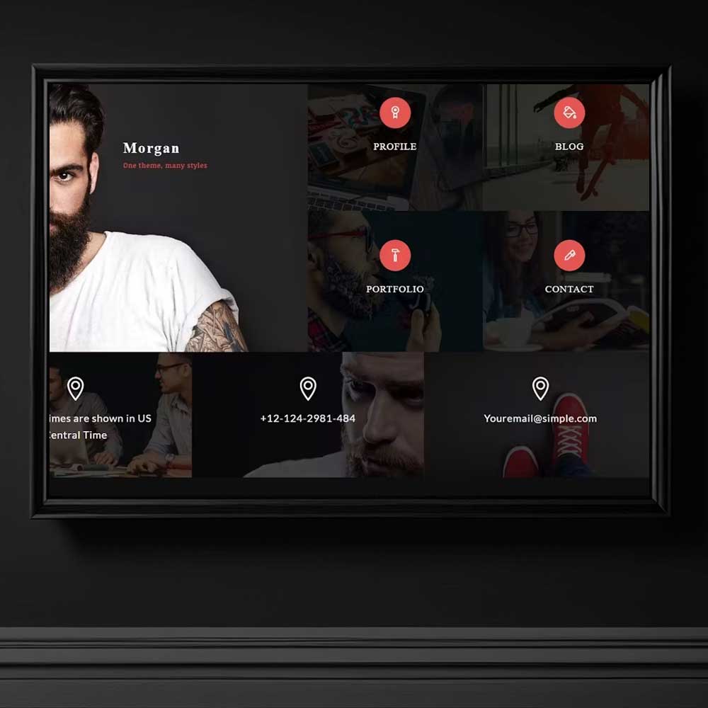 3607 morgan wordpress tema indir kisiel portfolyo icin hazir wordpress tema indir