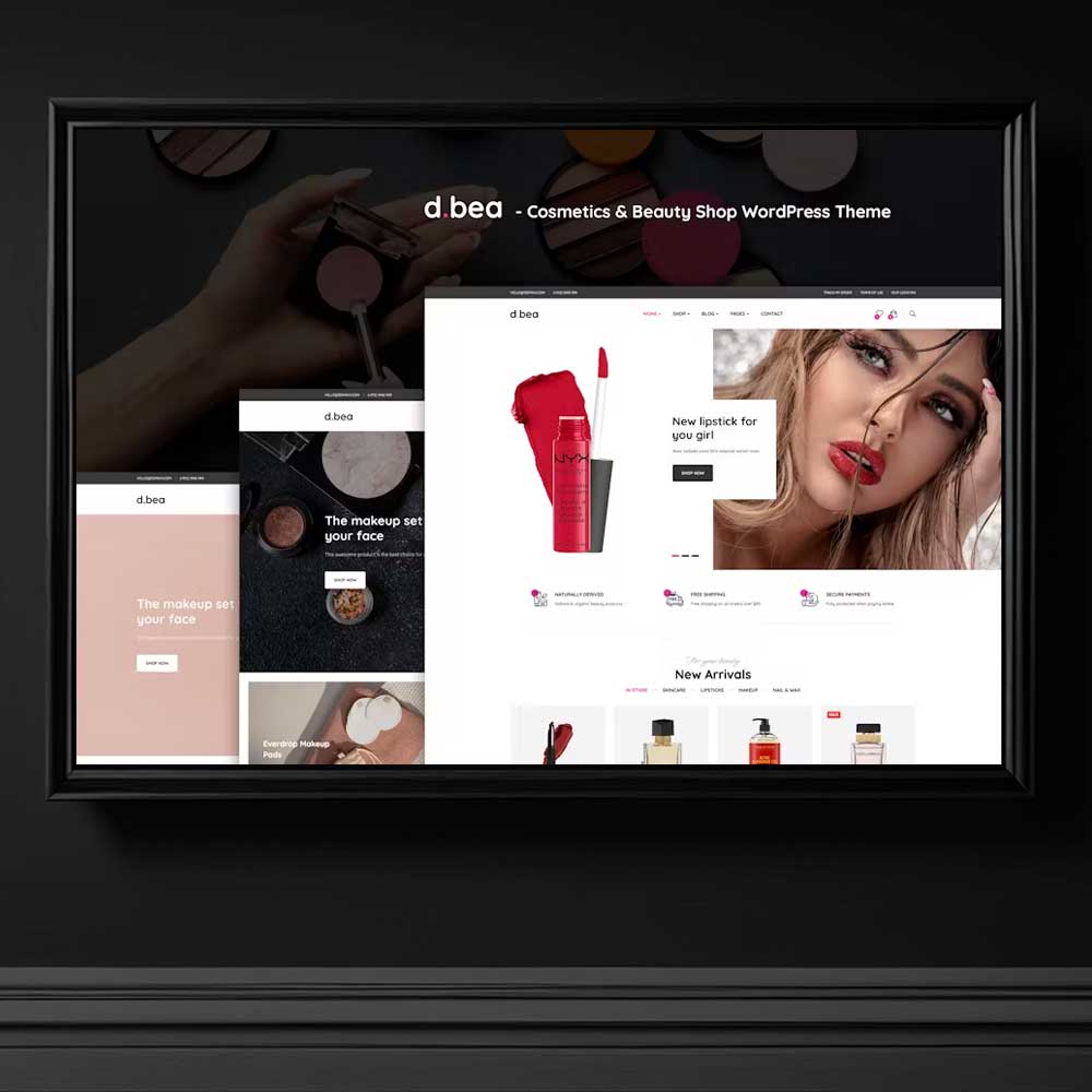 3669 dbea cosmetics wordpress tema kozmetik urunleri e ticaret wordpress tema